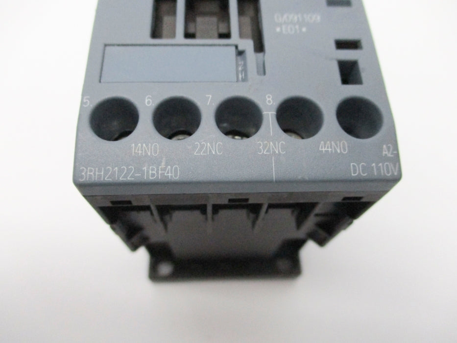 SIEMENS 3RH2122-1BF40 110VDC NSNP