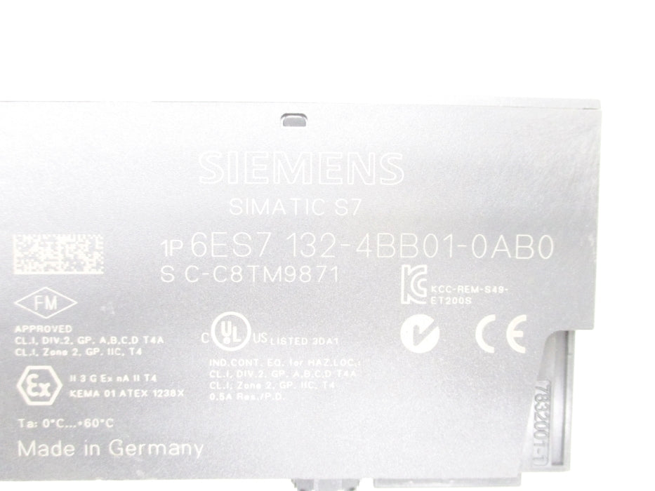 SIEMENS 6ES7132-4BB01-0AB0 NSNP