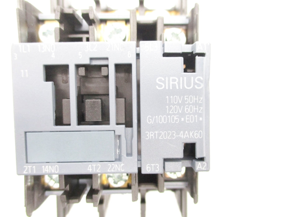 SIEMENS 3RT2023-4AK60 110/120V NSNP