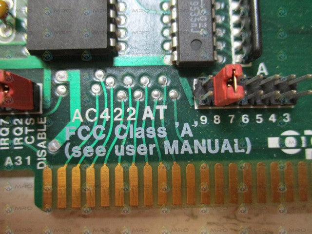 OPTO 22 AC422AT COMPUTER INTERFACE CARD *USED*