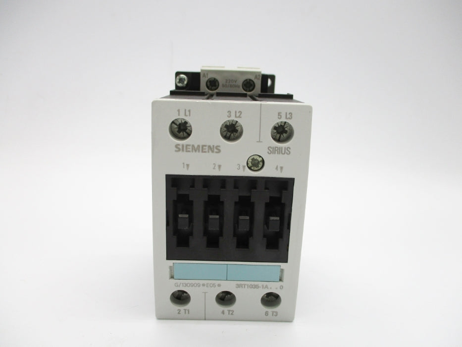 SIEMENS 3RT1035-1AN20 220V NSNP