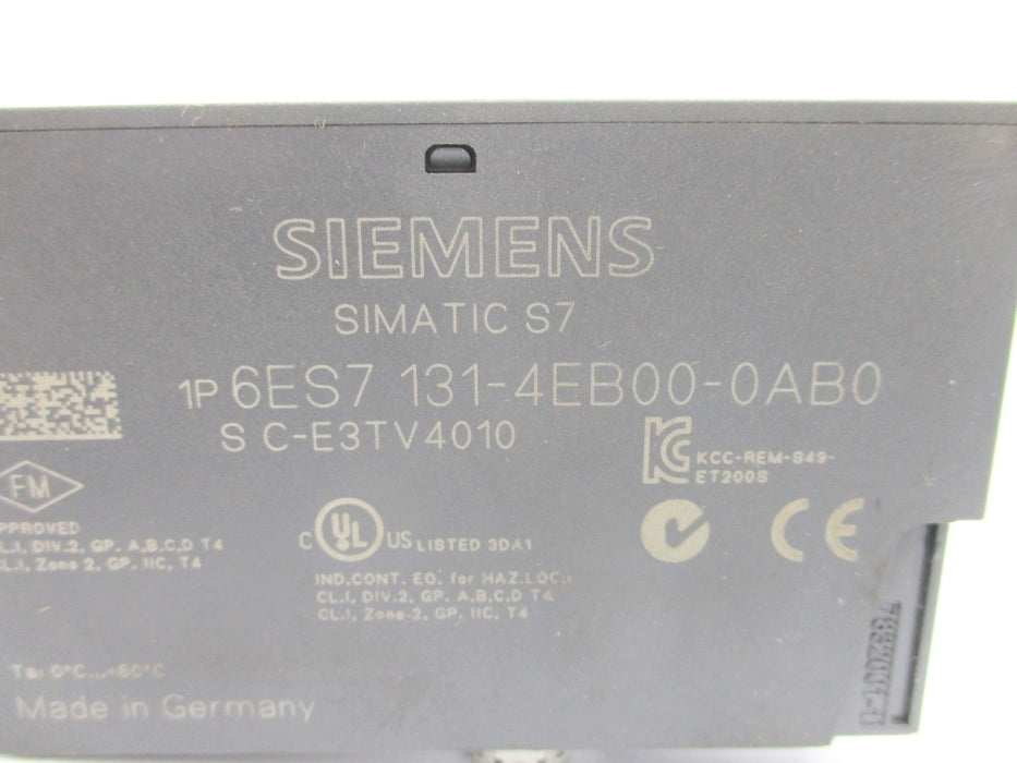 SIEMENS 6ES7131-4EB00-0AB0 NSNP