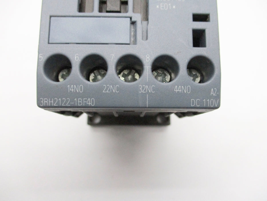 SIEMENS 3RH2122-1BF40 110VDC NSNP