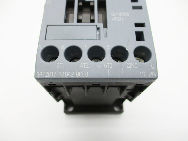 SIEMENS 3RT2017-1BB42-0CC0 24VDC NSNP