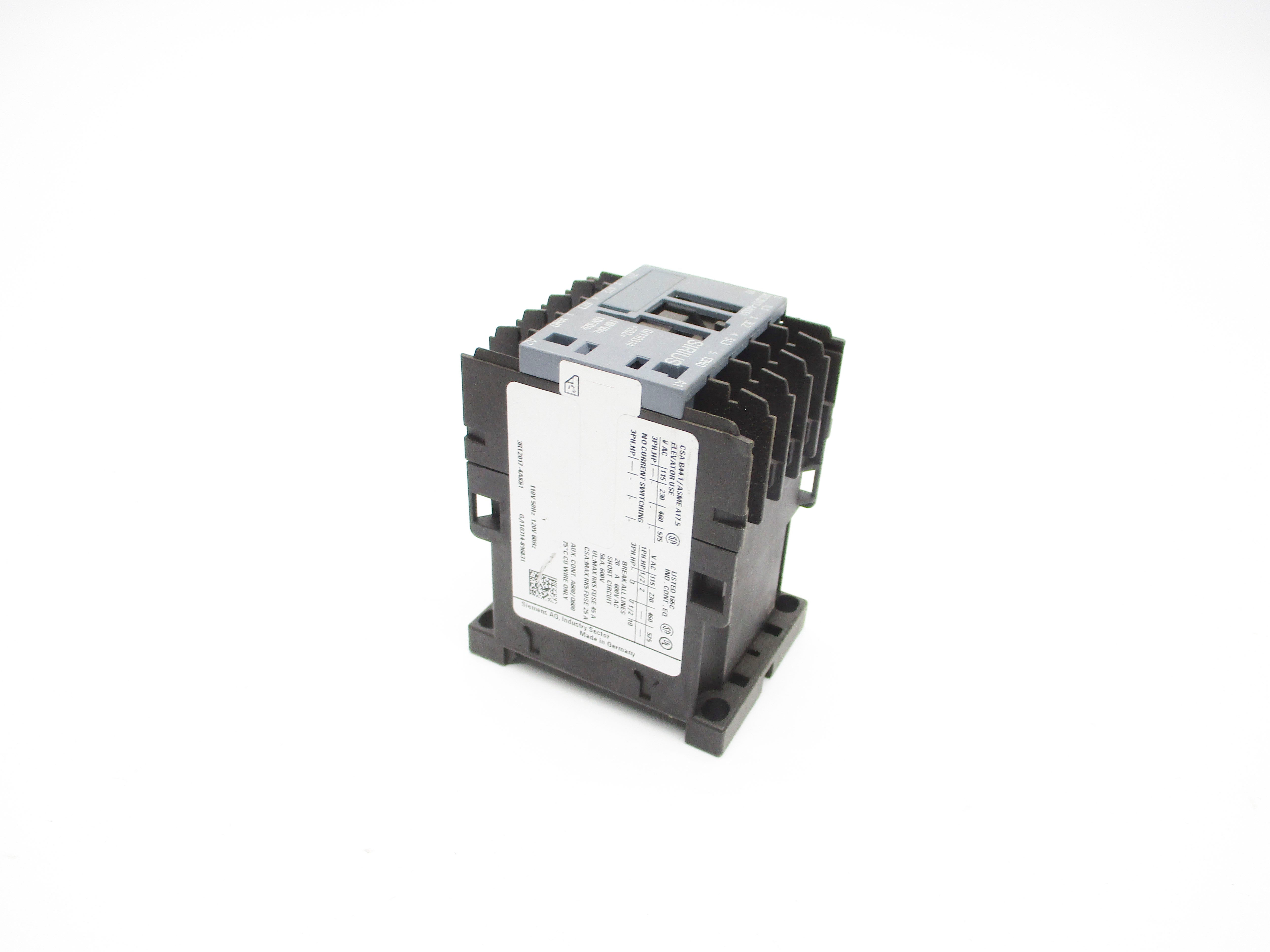 SIEMENS 3RT2017-4AK61 110/120V NSNP
