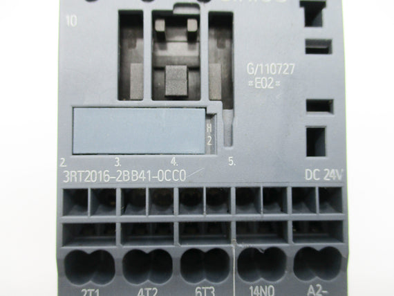 SIEMENS 3RT2016-2BB41-0CC0 24VDC NSNP