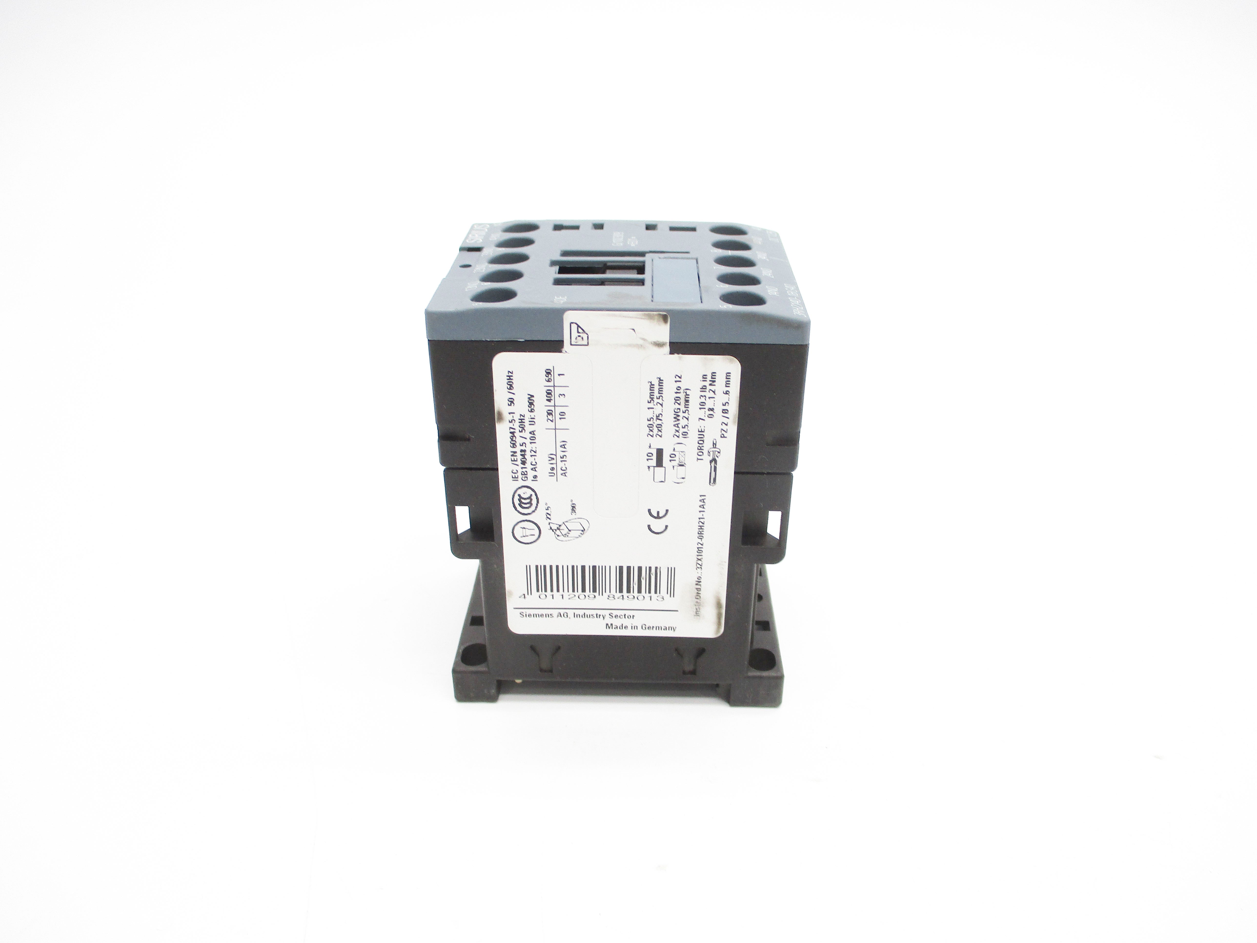 SIEMENS 3RH2140-1BG40 125VDC 10A NSNP