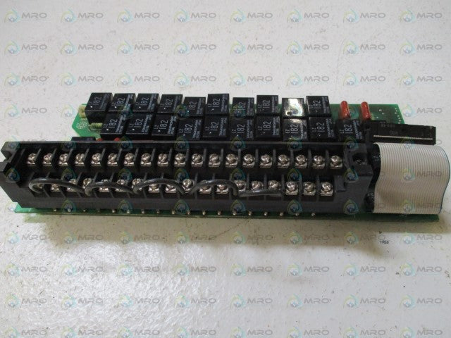 MITSUBISHI F2-60 JY331A13101 PROGRAMMABLE CONTROLLER RELAY BOARD *USED*