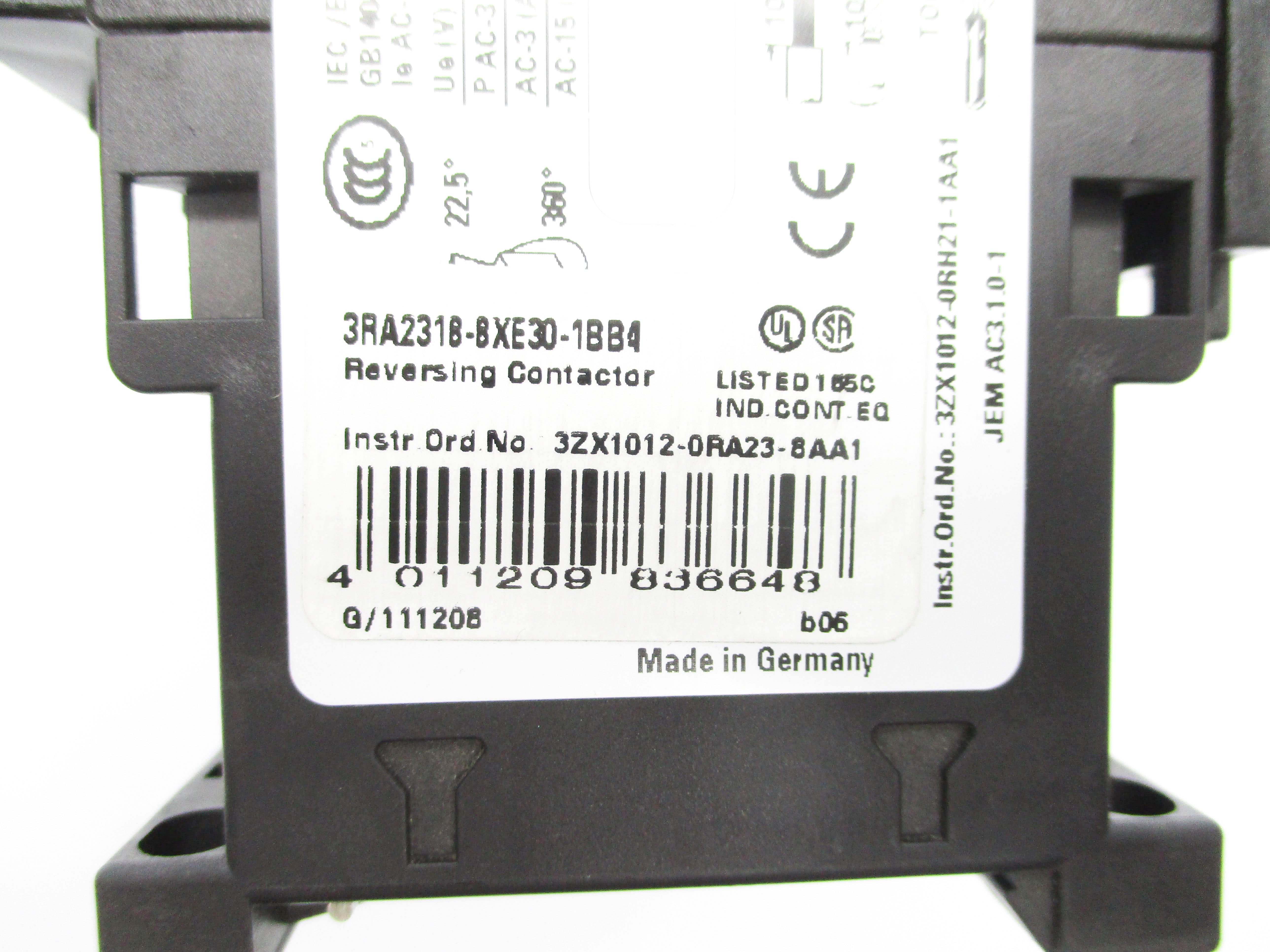 SIEMENS 3RA2318-8XE30-1BB4 24VDC NSNP