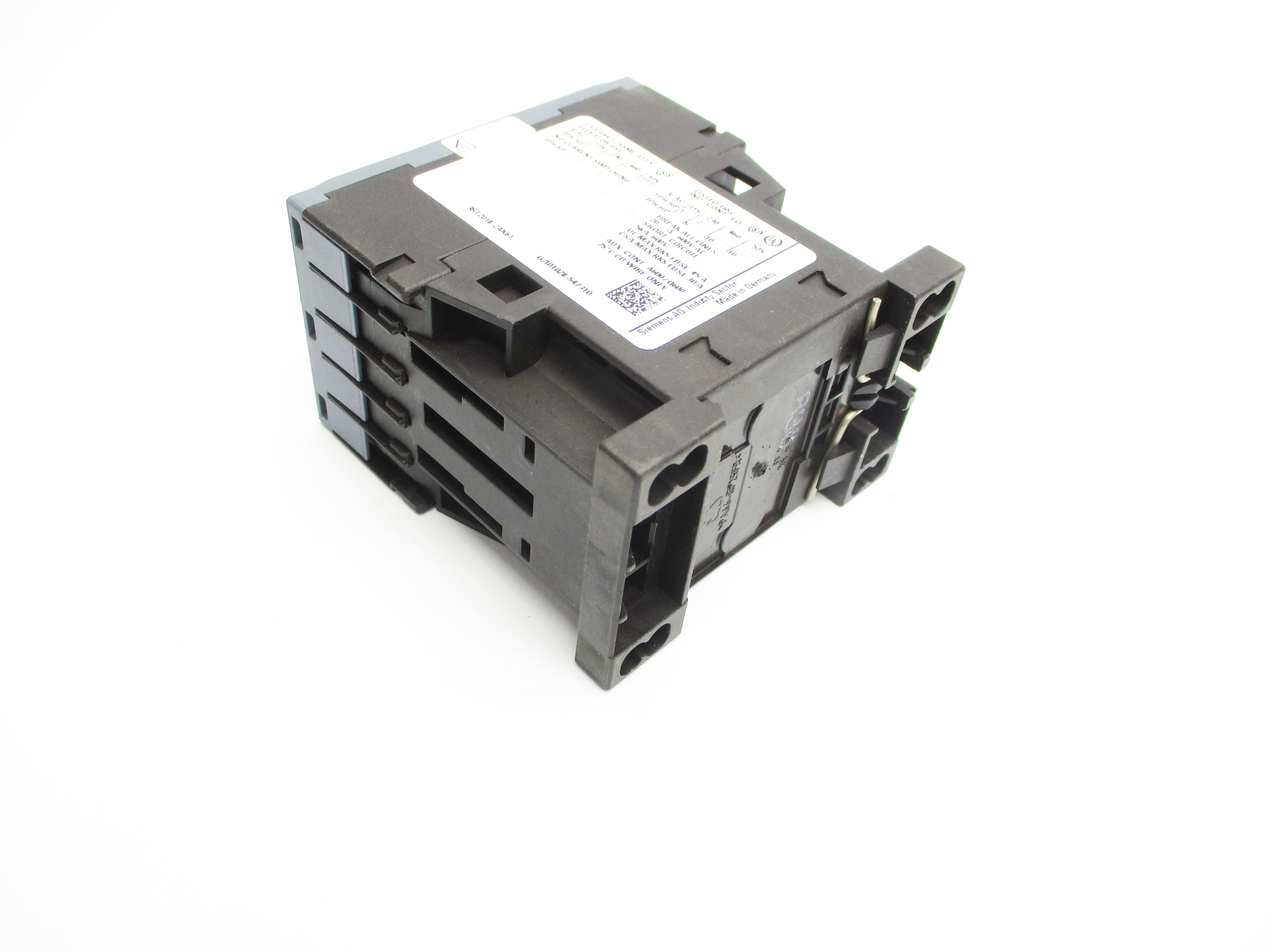 SIEMENS 3RT2018-2AK61 110/120V NSNP