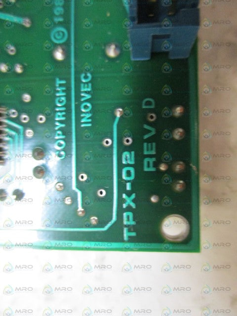INOVEC TPX-02 CIRCUIT BOARD *NEW NO BOX*