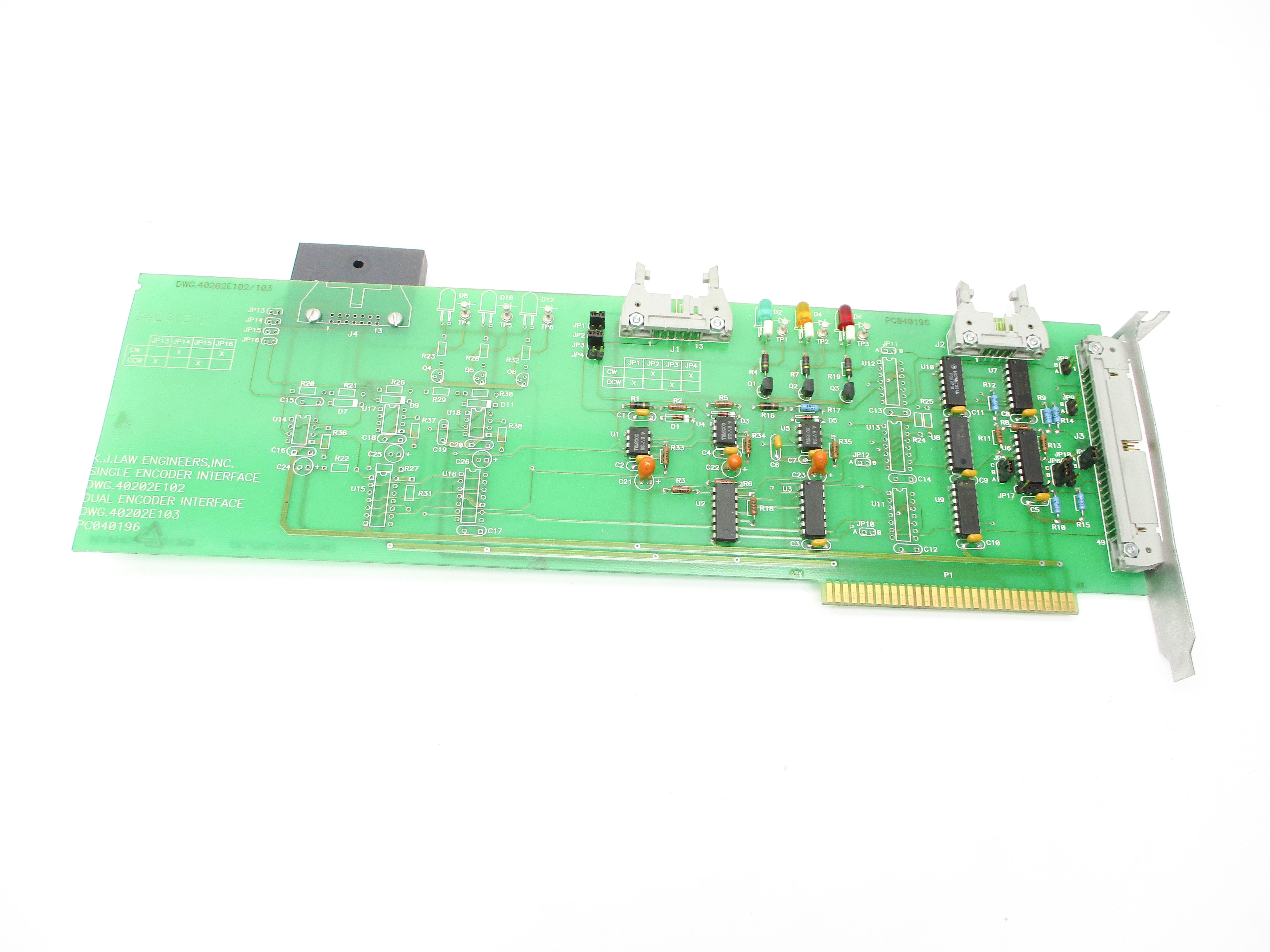 K.J. LAW ENGINEERS 40202E102/103 ( AS PICTURED) UNMP