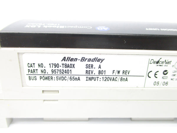 ALLEN BRADLEY 1790-T8A0X SER. A NSNP
