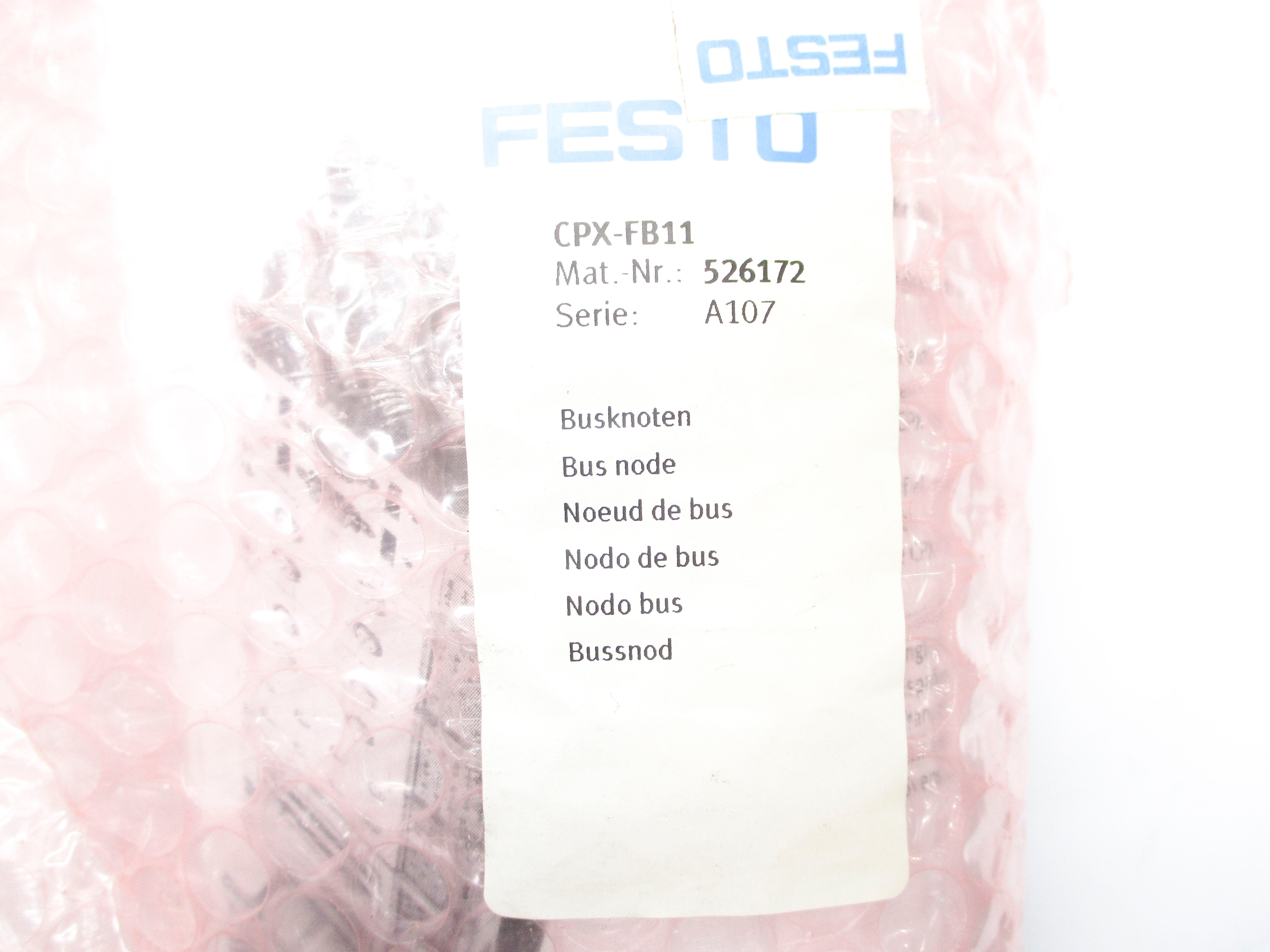FESTO CPX-FB11 526172 NSMP