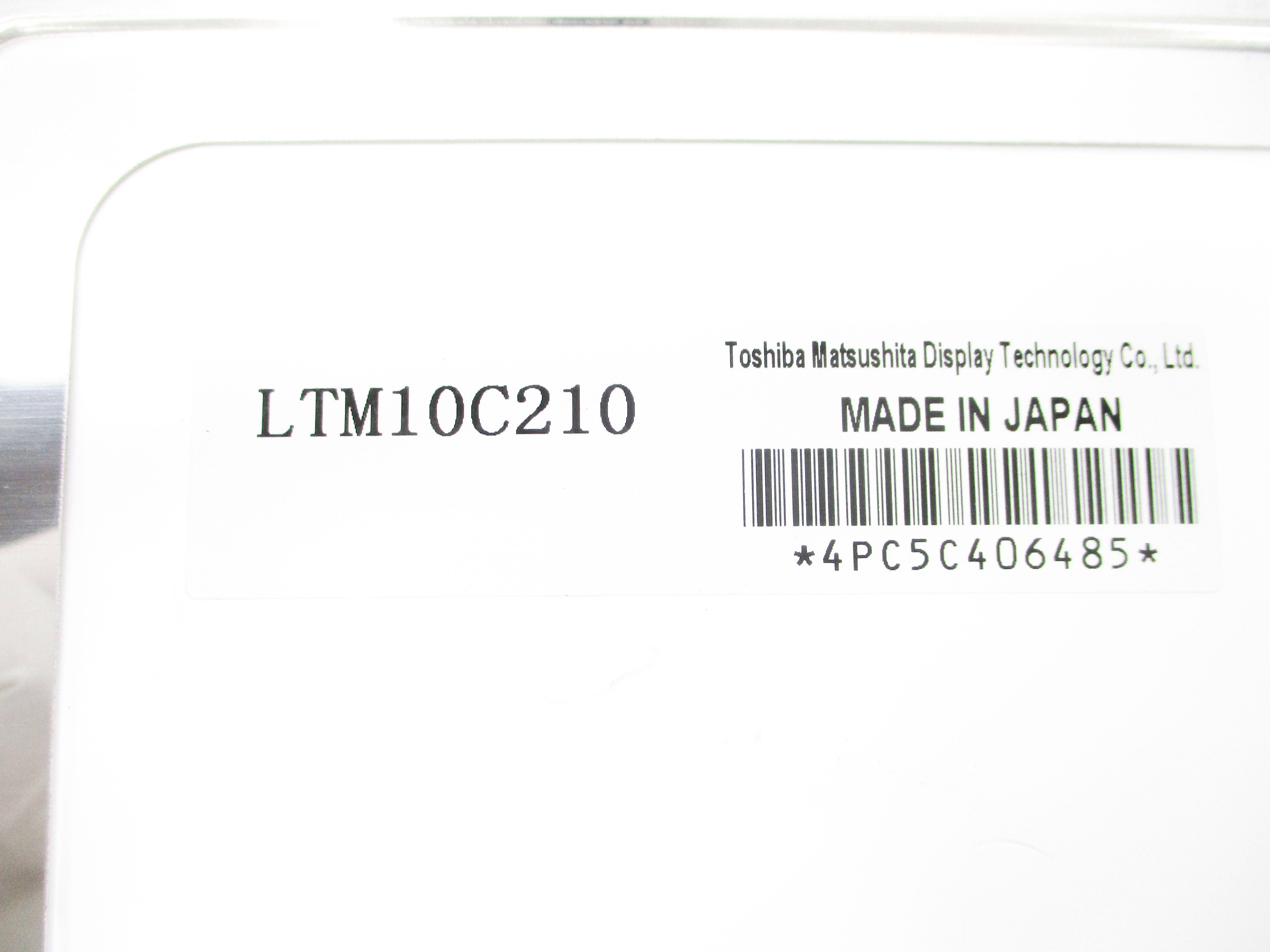 TOSHIBA LTM10C210 NSNP