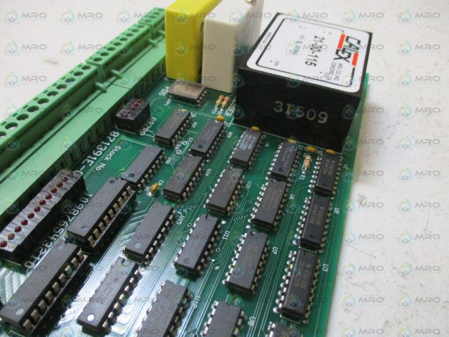 NEWNES MACHINE 871391E-01 PC RELAY BOARD ASSEMBLY *NEW NO BOX*