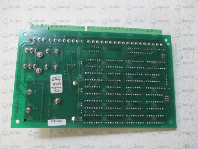 NEWNES MACHINE 871391E-01 PC RELAY BOARD ASSEMBLY *NEW NO BOX*