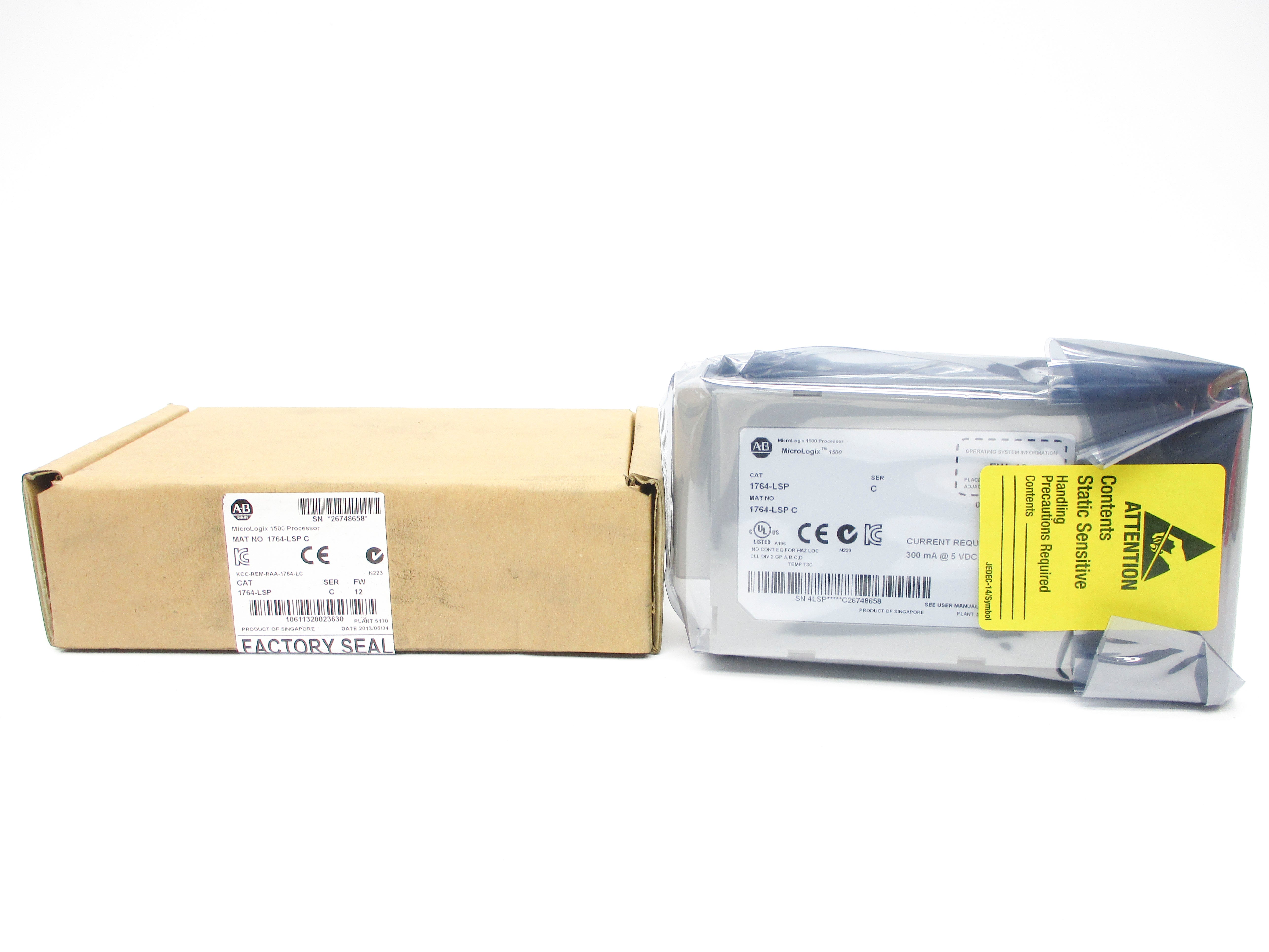 ALLEN BRADLEY 1764-LSP SER. C F/W 12 NSMP