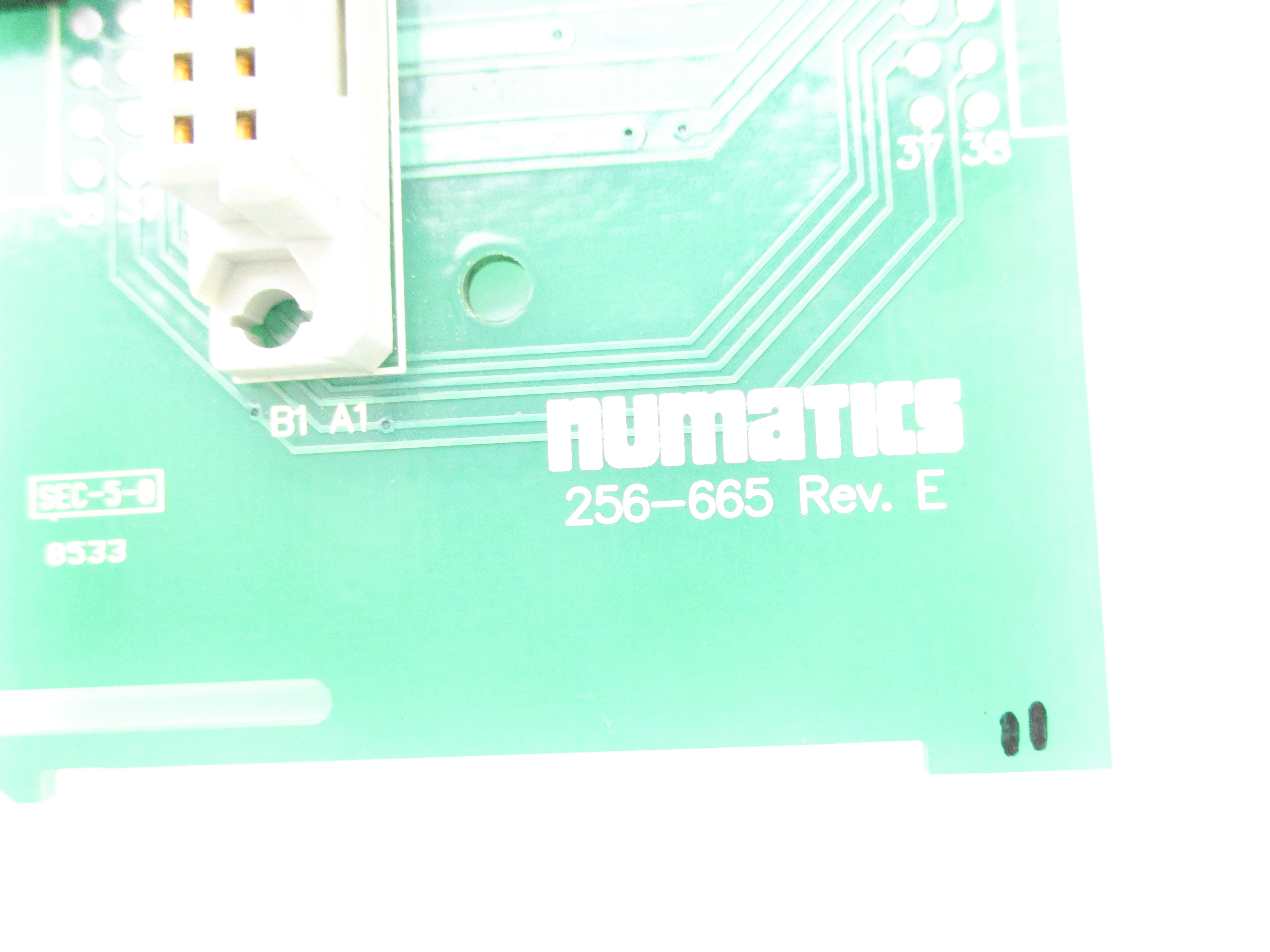 NUMATICS 256-665 REV. E NSNP