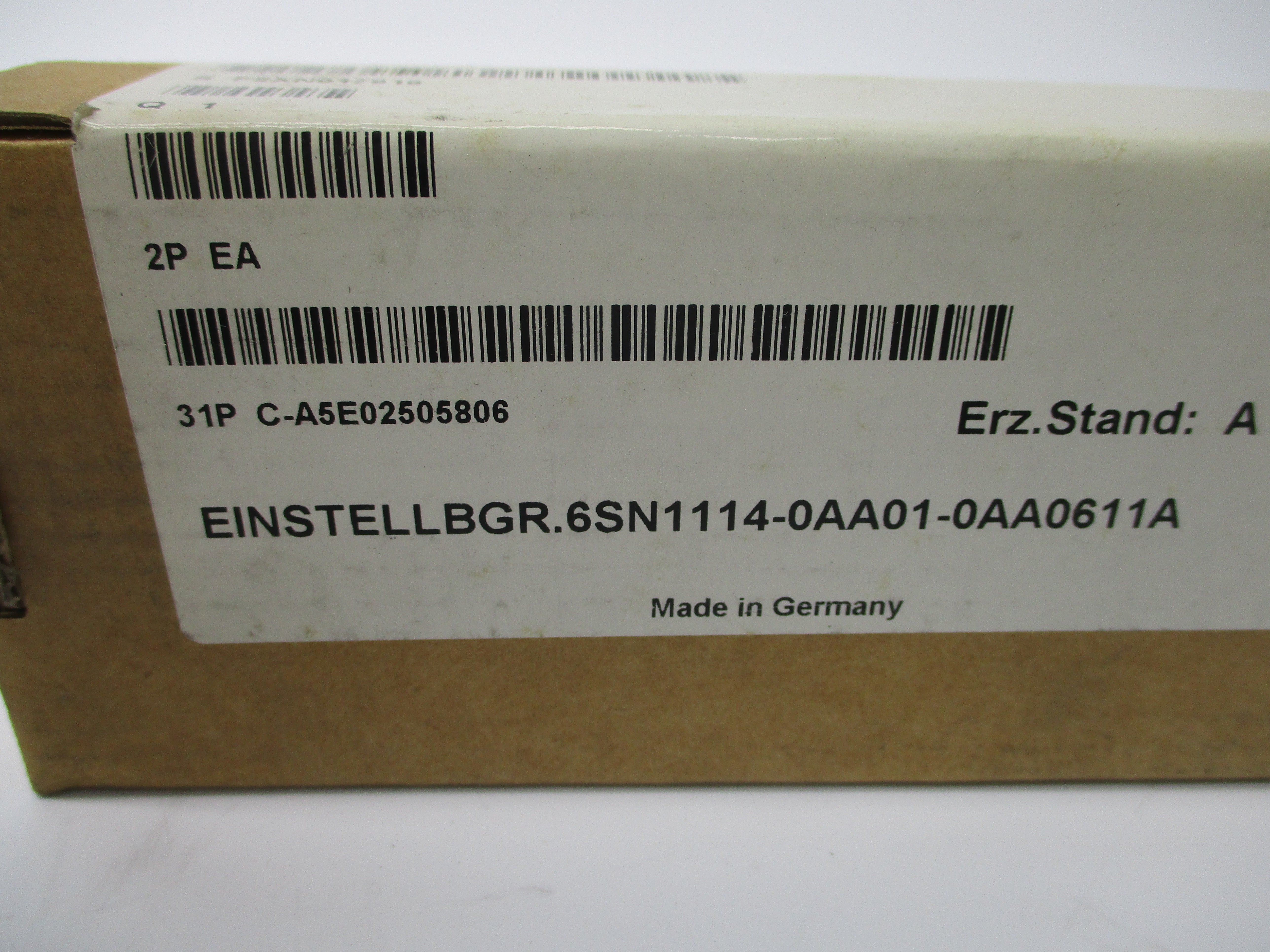 SIEMENS 6SN1114-0AA01-0AA0611A NSFS