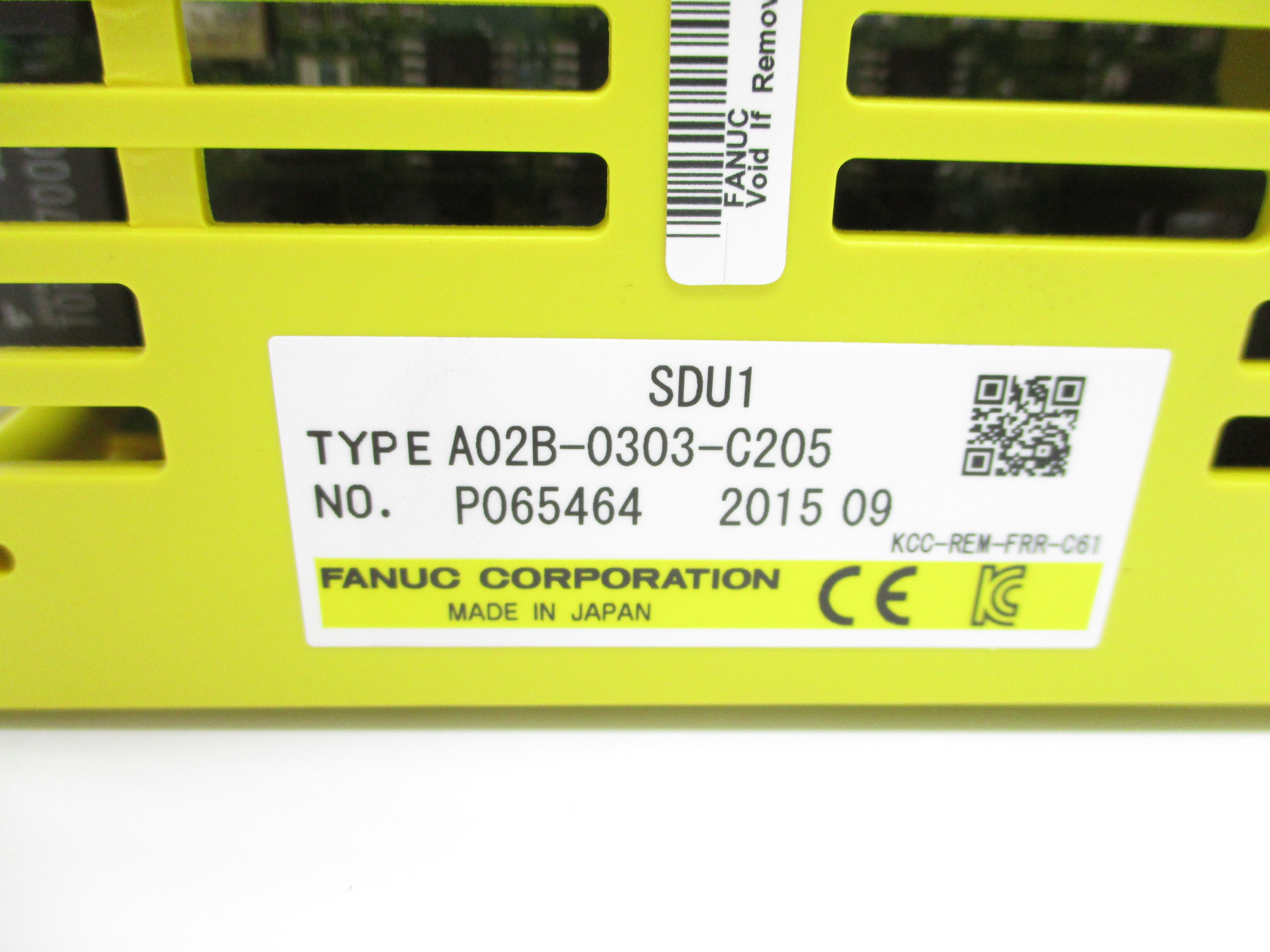 FANUC A02B-0303-C205 SDU1 NSNP