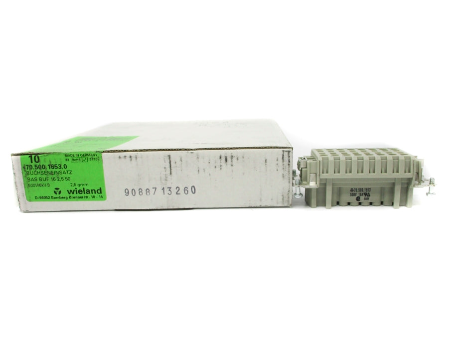 WIELAND 70.500.1653.0 (PKG OF 10) NSMP