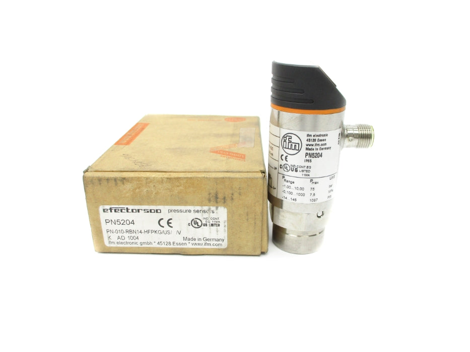 IFM EFECTOR PN-010-RBN14-HFPKG/US/V PN5204 NSMP