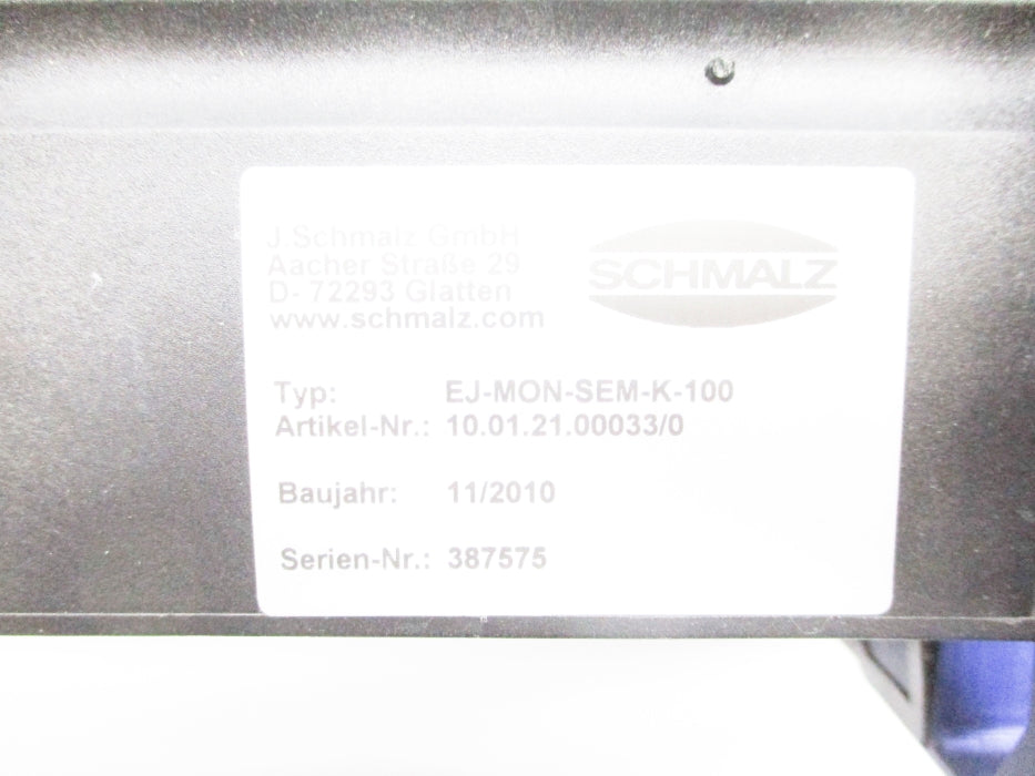 SCHMALZ EJ-MON-SEM-K-100 NSNP