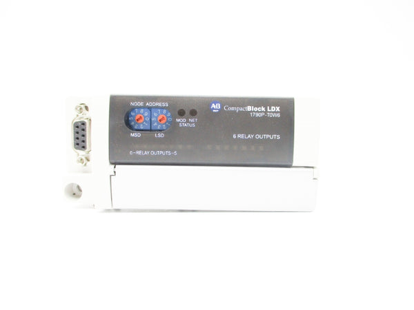 ALLEN BRADLEY 1790-PT0W6 SER. A F/W 1.001 NSMP
