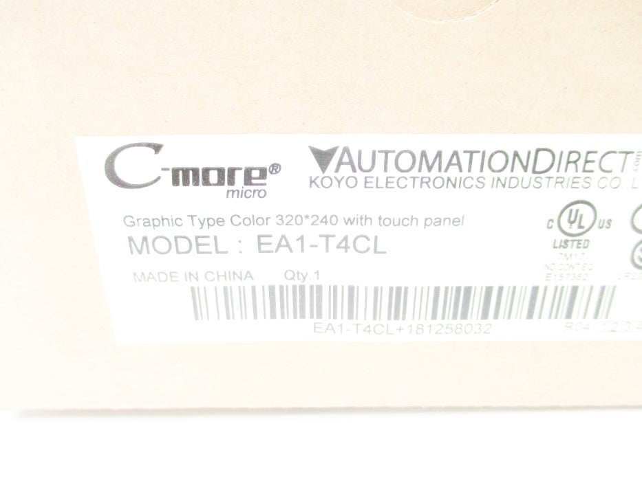 AUTOMATION DIRECT EA1-T4CL NSMP