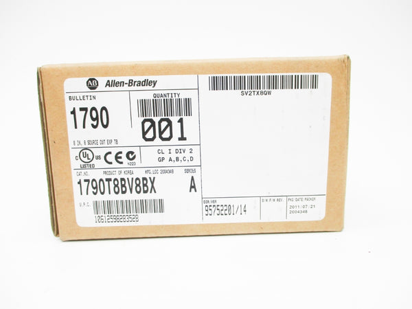 ALLEN BRADLEY 1790-T8BV8BX SER. A DATE: 2011 NSFS