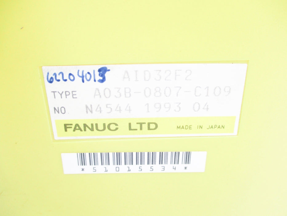 FANUC A03B-0807-C109 AID32F2 UNMP