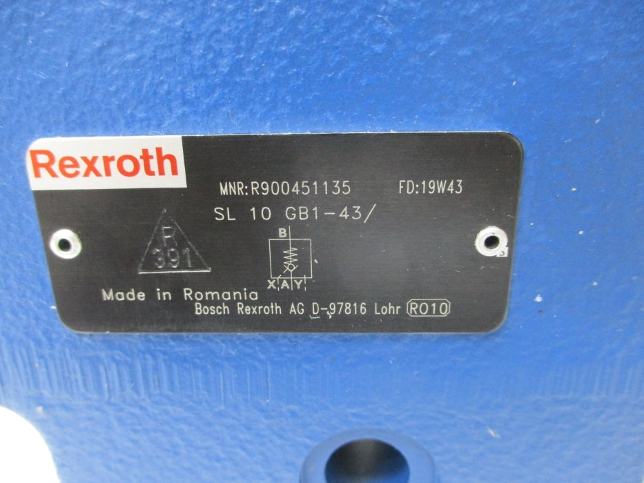REXROTH SL10GB1-43/ R900451135 NSNP