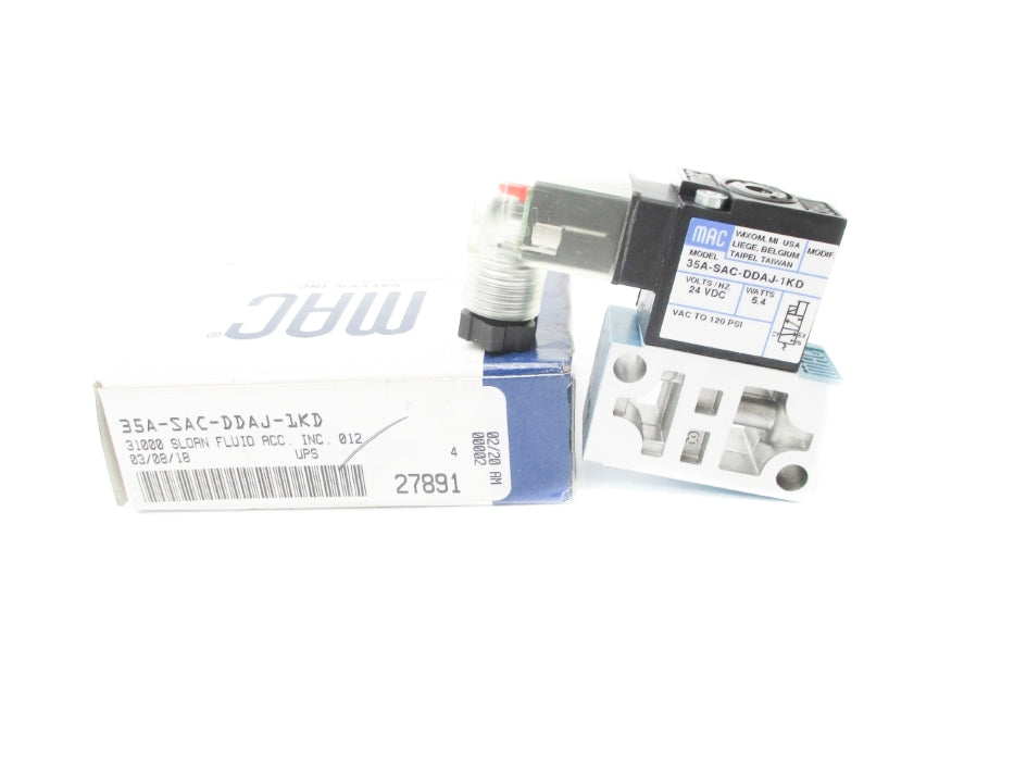 MAC 35A-SAC-DDAJ-1KD 24VDC 120PSI NSMP