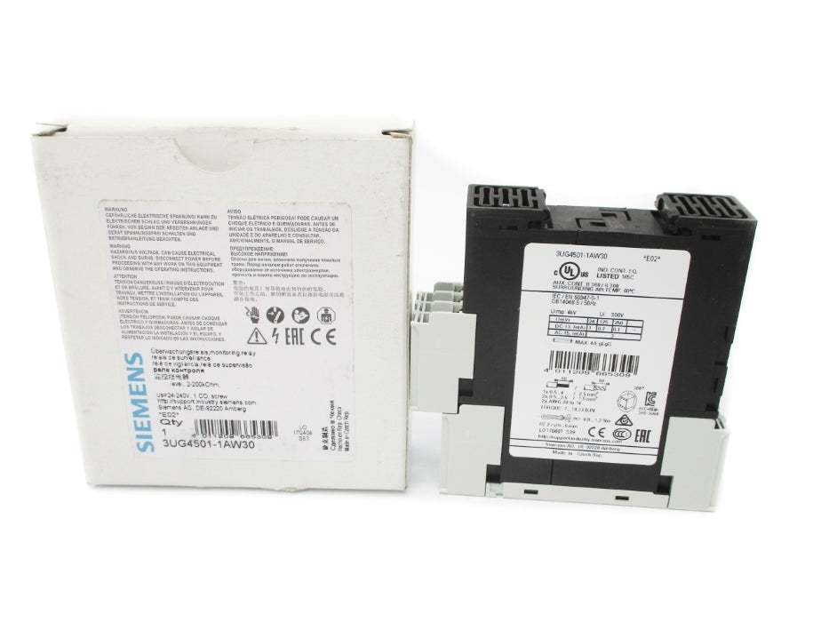 SIESIEMENS 3UG4501-1AW30 24-240V 2-200KOHM 0.5-10S NSMP