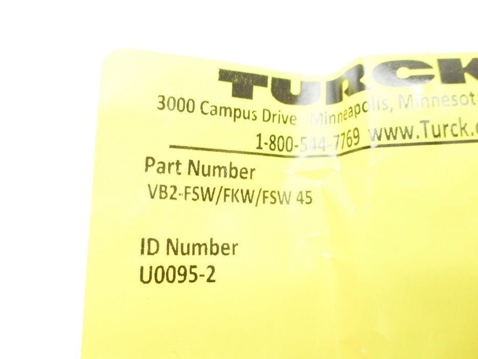 TURCK VB2-FSW/FKW/FSW45 U0095-2 NSMP