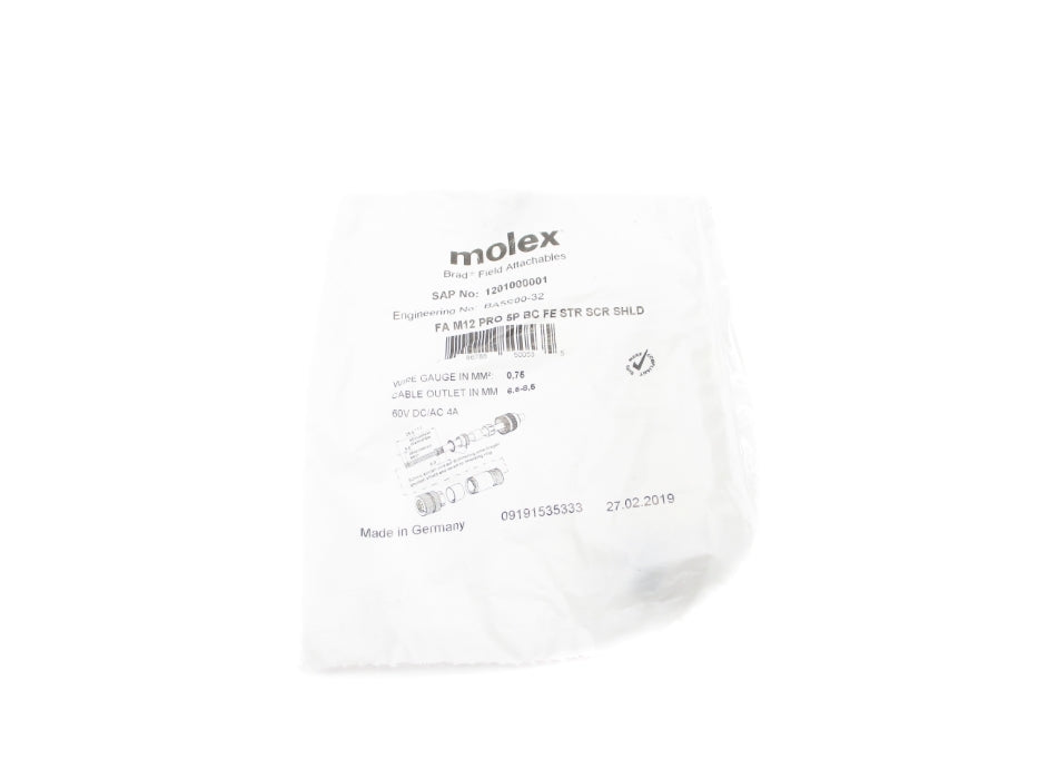 MOLEX BA5S00-32 1201000001 NSMP