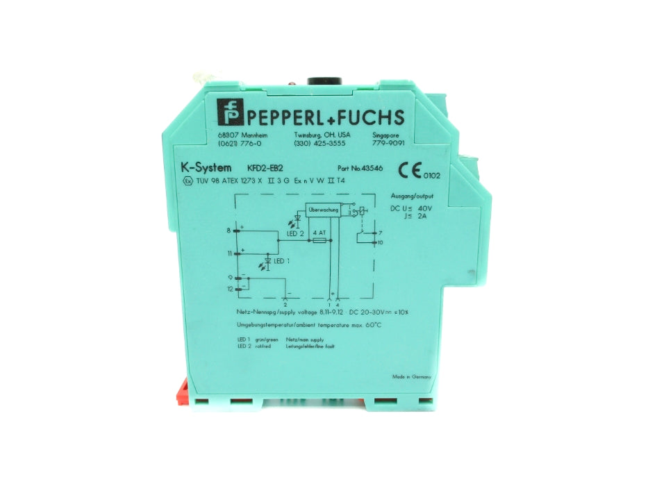 PEPPERL+FUCHS KFD2-EB2 43546 NSNP