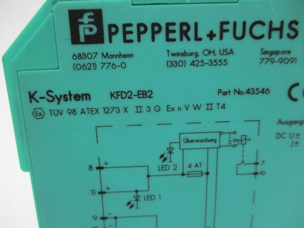 PEPPERL+FUCHS KFD2-EB2 43546 NSNP