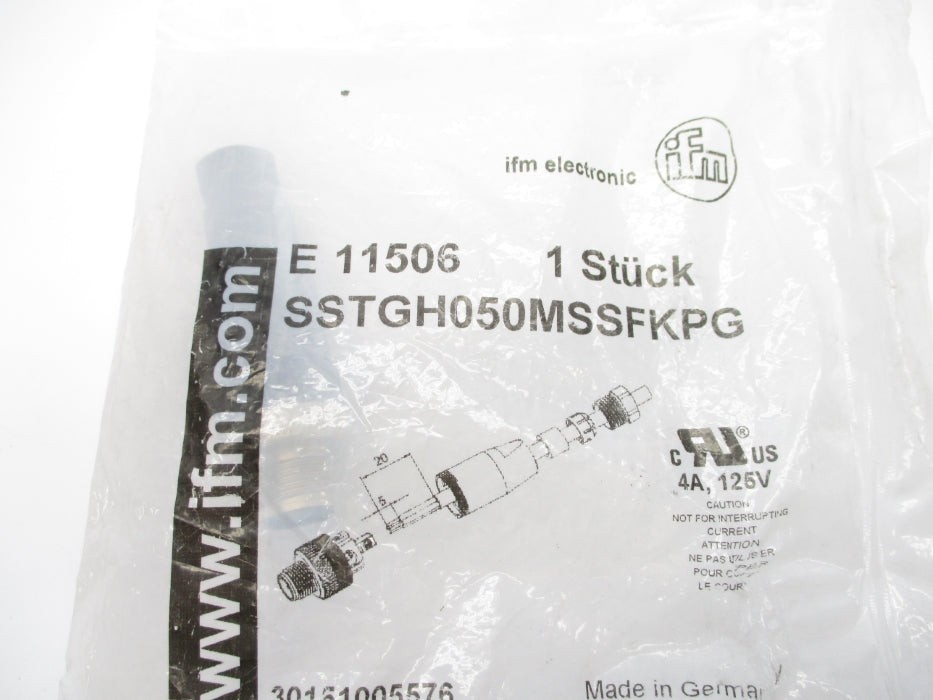 IFM EFECTOR SSTGH050MSSFKPG E11506 NSMP