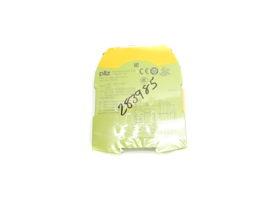 PILZ PNOZS924VDC3N/O1N/CT 750109 24VAC 6A NSNP