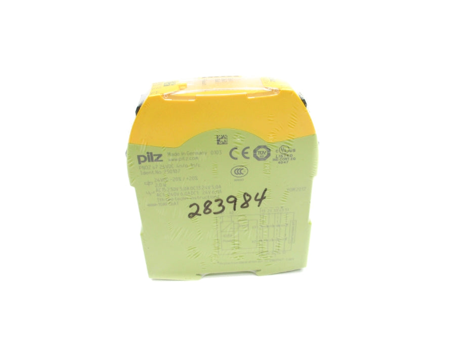 PILZ PNOZS724VDC4N/O1N/C 750107 24VDC 6A NSNP