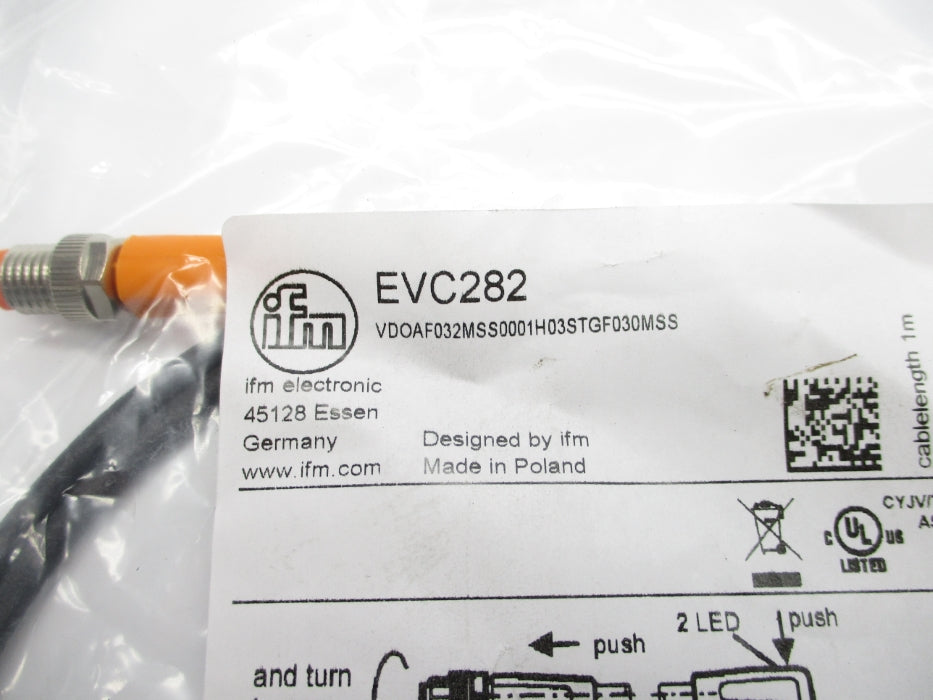 IFM EFECTOR VDOAF032MSS0001H03STGF030MSS EVC282 NSMP