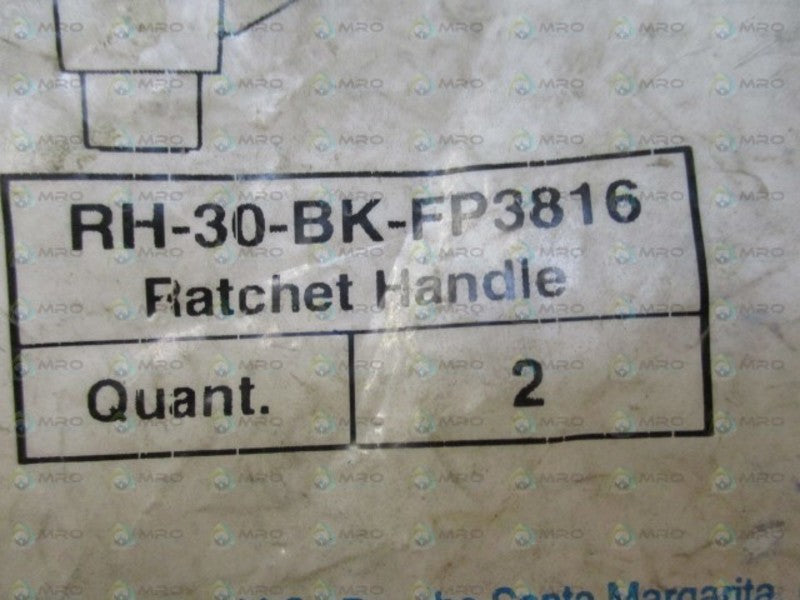 SOLUS RH-30-BK-FP3816 RATCHET HANDLE (PKG OF 2) *NEW IN FACTORY BAG*