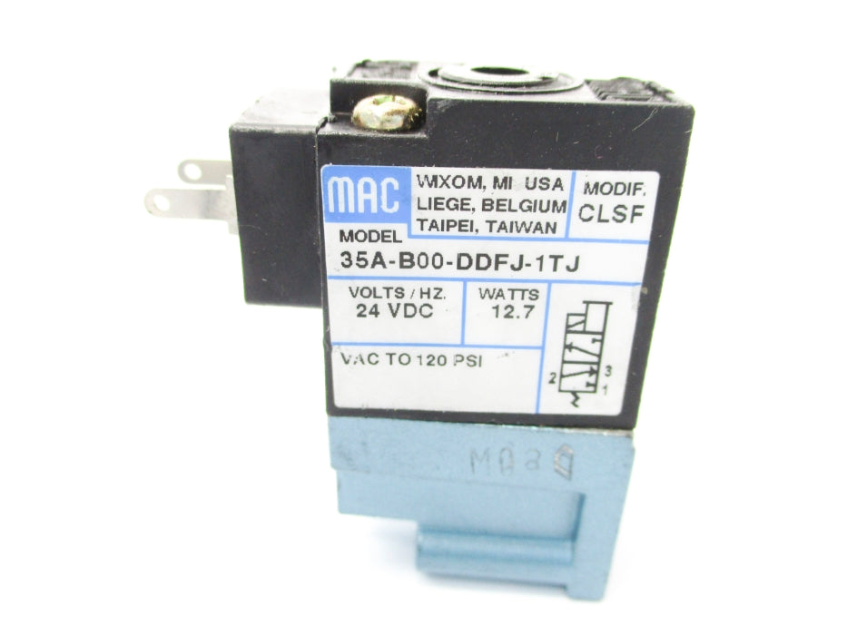MAC 35A-B00-DDFJ-1TJ 24VDC 120PSI NSNP