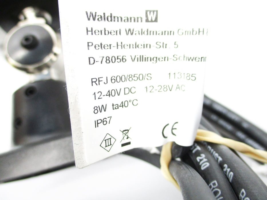 WALDMANN RFJ600/850/S NSNP