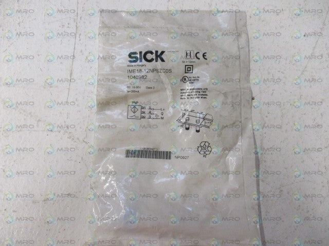 SICK IME18-12NPSZC0S 1040982 PROXIMITY SENSOR *NEW IN FACTORY BAG*