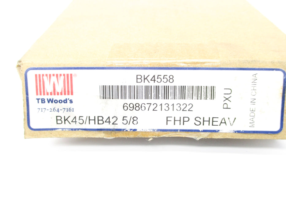 TB WOODS BK45/HB42-5/8 BK4558 NSMP