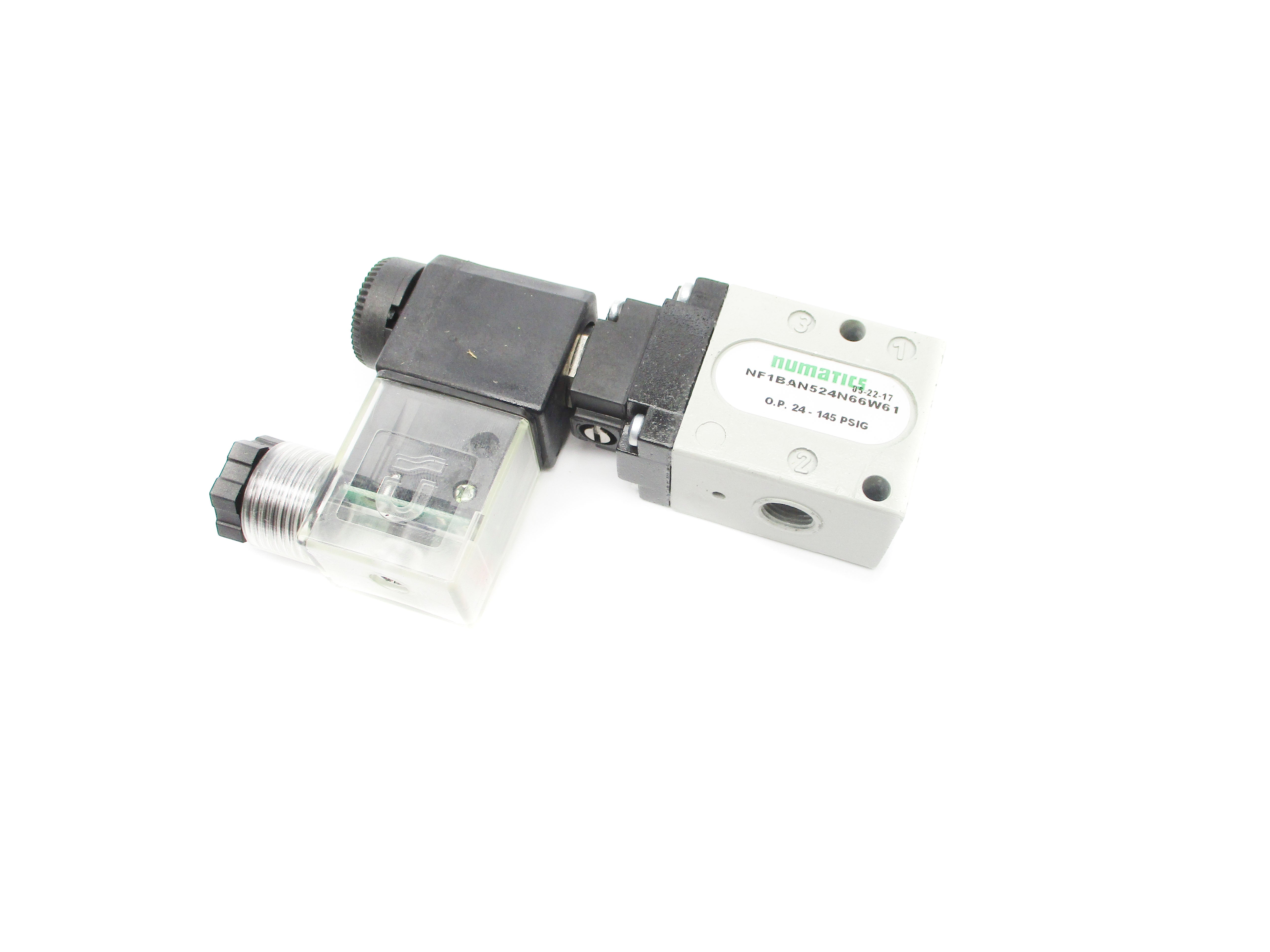 NUMATICS NF1BAN524N66W61 24-145PSI 24VDC NSNP