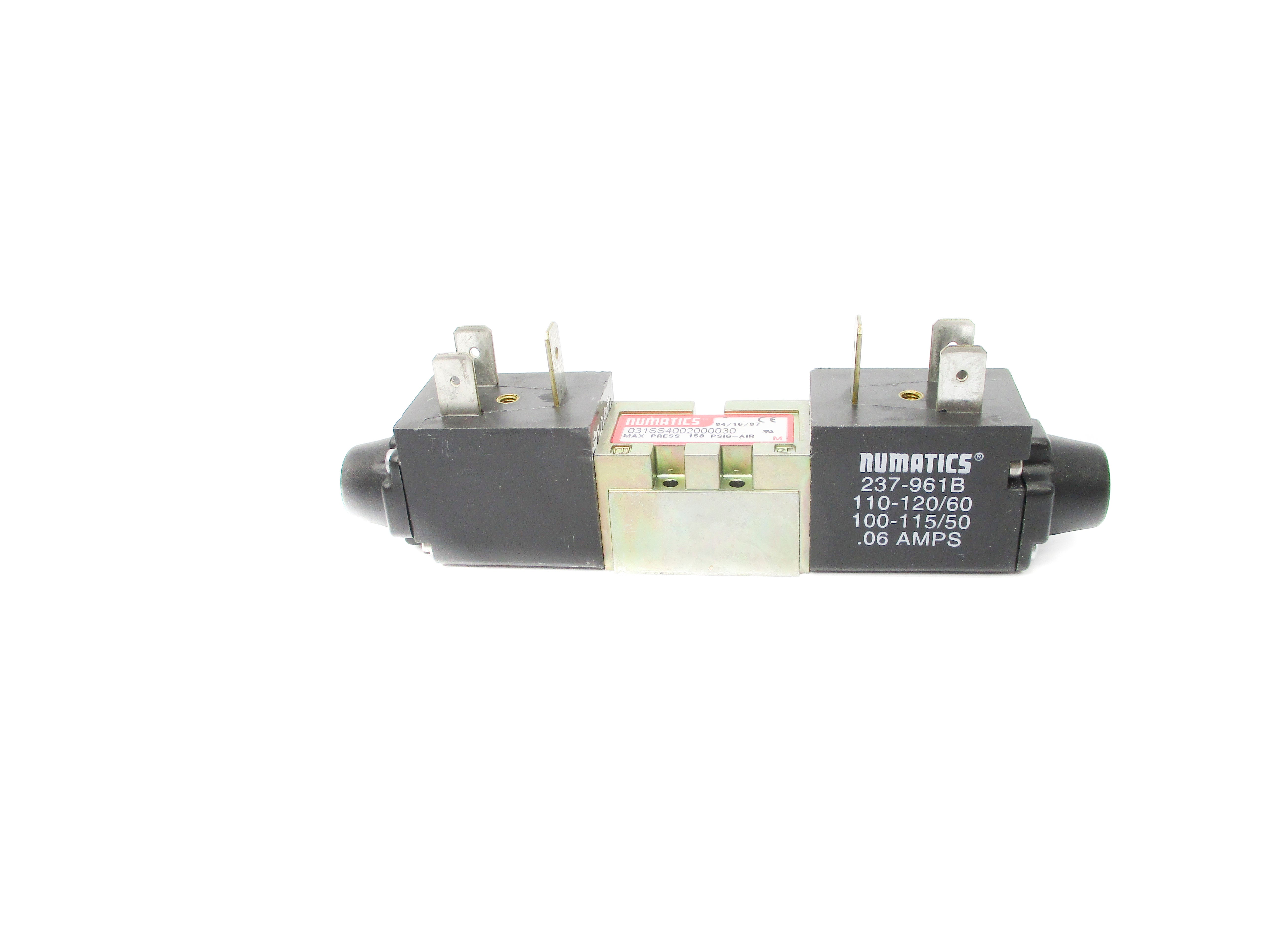 NUMATICS 031SS4002000030 150PSIG 110/120V NSNP